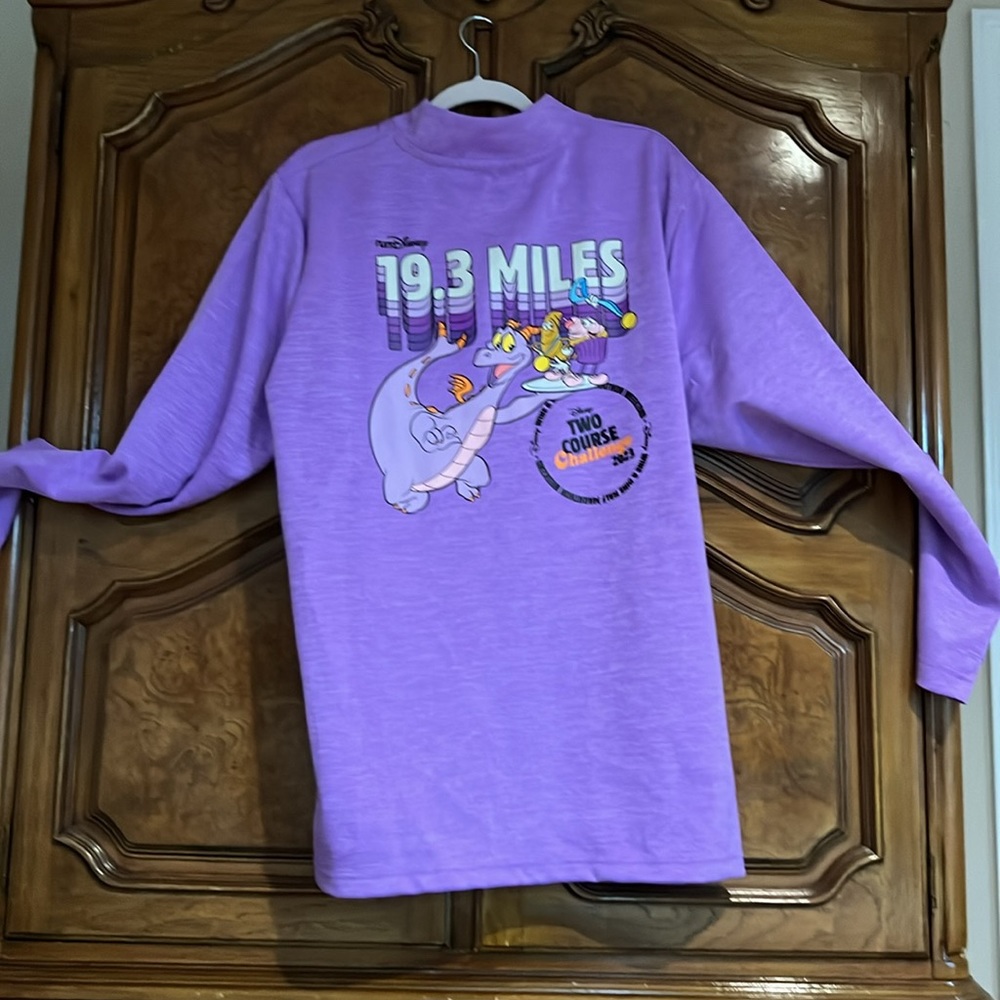 Run Disney Zip Mens Jacket Wine & Dine Half Marathon 2023 Figment Size XX-Large - Picture 4 of 6